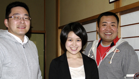 出演を終えた三人